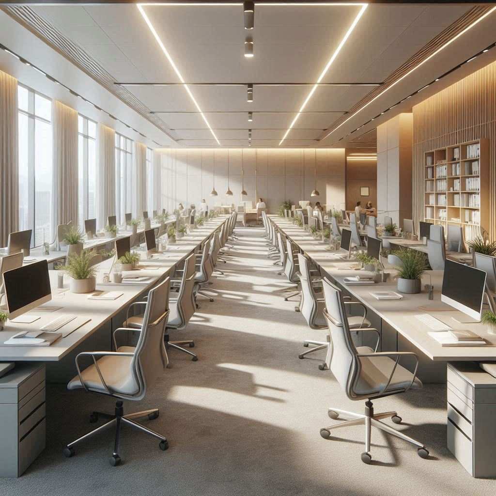 行政前台在写字楼办公推进员工休闲区设置时遇到工位使用率突然变化该怎么协调